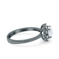 thumbnail image 7 of Art Deco Round Wedding Engagement Ring Size-9 Simulated CZ 925 Sterling Silver, 7 of 7