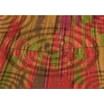 thumbnail image 1 of Ahgly Company Tapis d'Intérieur Lavables en Machine, Rectangle Rouge de Transition, 7' x 9', 1 of 7