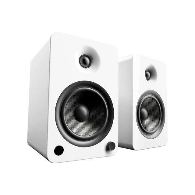 Kanto YU6MW 100W (RMS Power) Powered Speakers with Bluetooth and Phono Preamp MATTE WHITE