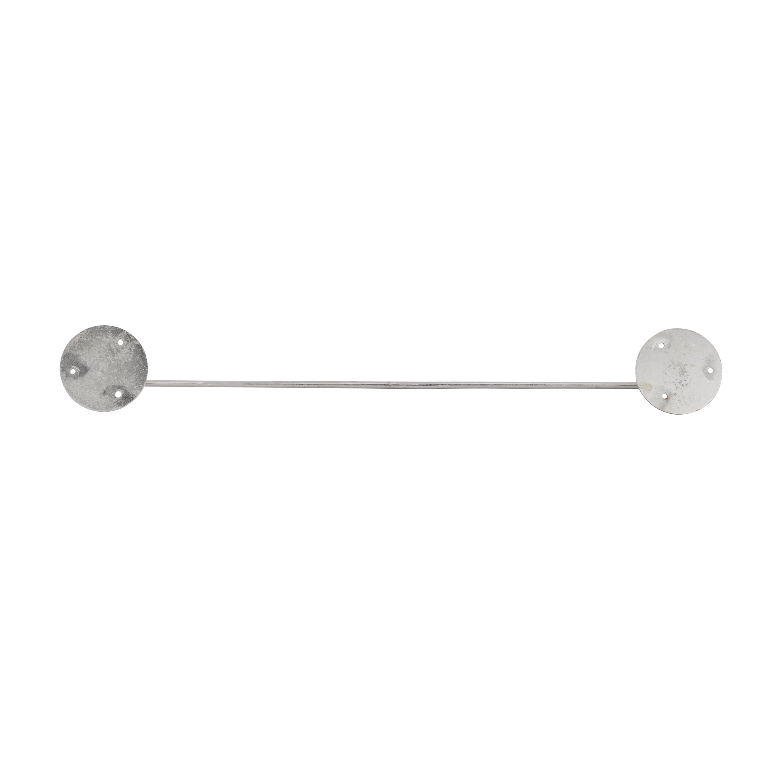 CosmoLiving by Cosmopolitan 7 Holder Silver Metal Wall Sconce