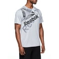 thumbnail image 3 of Reebok Men's and Big Men's Active Short Sleeve Performance Tee, up to Size 3XL, 3 of 5