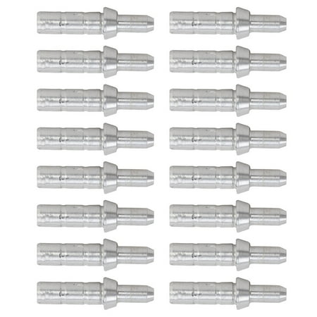 40 Pcs Arrow Shaft Aluminum Seat Accessories Arrow Accessories Arrow Tail Tips Arrow End Nock Arrow Nock