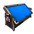 thumbnail image 4 of 7 FT Multi Games Pool Table Blue Air Hockey + Table Tennis + Table Top – Bullet with Benches, 4 of 6