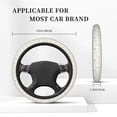 thumbnail image 5 of Balery Flower Rabbit print Steering Wheel Covers Elastic Skidproof Steering Wheel Protective Cover Case for Men Women Universal 15 Inches Cars Accessories, 5 of 8