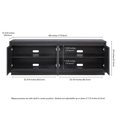 thumbnail image 6 of Evelyn&Zoe Presque Rectangular TV Stand for TV's up to 75", Black Grain, 6 of 10