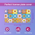 thumbnail image 3 of Smoaffly Daisy Carton License Plate Decorative Car Front, Metal Car Plate, License Plate, Vanity Tag, Aluminum Novelty License Plate for Men/Women/Boy/Girls Car 6×12 Inch, 3 of 5