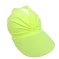 thumbnail image 4 of Toddler Girl Summer Visor Hat Wide Brim Sun Outdoor Beach Sports Cap for Kids Lightweight Breathable Adjustable, 4 of 4