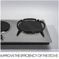 thumbnail image 5 of 1Set Gas Cooker Milk Pan Rack Black Flat Platform Reduces Consumption, 5 of 5