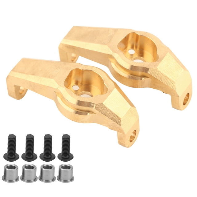 Porte-moyeu avant en Laiton, Porte-Moyeu avant Robuste, Robuste pour Contrepoids RC Trx4 1/10 Roues de Voiture RC Chenille