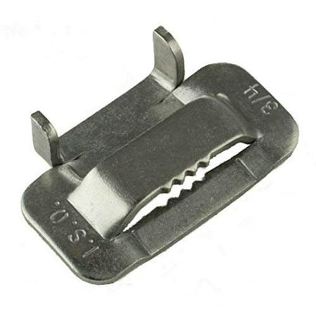 

ISO BU456 Type 316 Stainless Steel Buckles 3/4 - 100 per Box