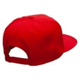 thumbnail image 4 of Old English B Embroidered Flat Bill Cap - Red OSFM, 4 of 5