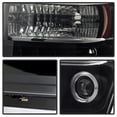 thumbnail image 3 of AKKON - For Ford F250 F350 F450 F550 Super Duty Black Smoked Projector Headlights + Smoked LED Tail Light, 3 of 6