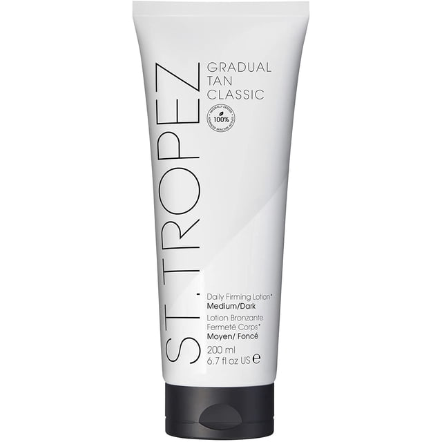 Loción ST TROPEZ, bronceador gradual y reafirmante, 200 ml, vegana y libre de crueldad animal