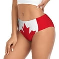 thumbnail image 5 of Flag Of Canada Bikini Panties Stretch Cool 3D printed Underwear for Women XX-Large, 5 of 6