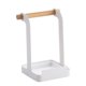 thumbnail image 1 of Soporte multifunción para tapa y cuchara, soporte para cuchara y cucharón, soporte para utensilios de cocina, soporte para tabla de cortar, soporte para cuchara, blanco, 1 of 5