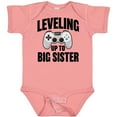 thumbnail image 3 of Inktastic Leveling Up to Big Sister Girls Baby Bodysuit, 3 of 5