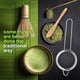 thumbnail image 5 of Juego de 4 piezas de Matcha con juego de inicio tradicional, juego de batidor de matcha para amantes del té, accesorios de kit de matcha para batidor, cuchara de té tradicional, cuchara de matcha,, 5 of 8