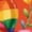 Orange, variant on Be Kind Spread Kindness Rainbow Equality Pride Love Sweatshirt, for men & women, up to size 5XL.
