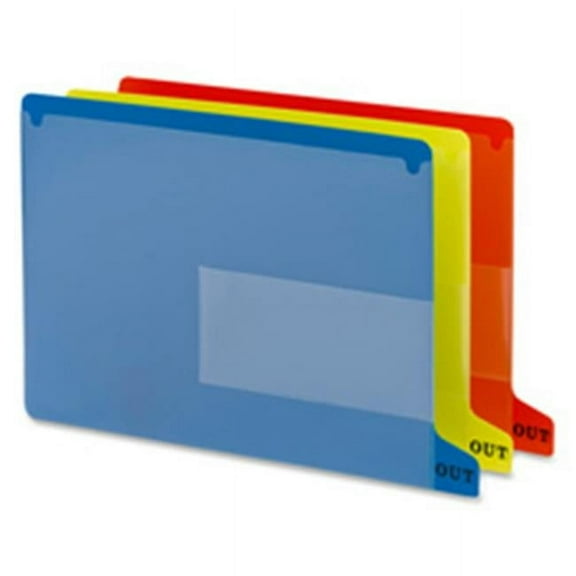 SColored Poly End Tab Out Guides - Red