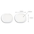 thumbnail image 3 of 3pcs Anti-Slip High Heel Sole Pads Transparent Gel Back Heel Pads Shockproof Forefoot Cushion, 3 of 7