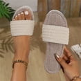 thumbnail image 5 of Ruyang Women's Thick Bottom Beach Shoes Hollow Casual Slippers Flat Shoes Vintage Sandals High Top Slippers for Women, 5 of 6