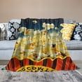 thumbnail image 2 of Orinice Popcorn Theme Warm Lightweight Soft Fleece Blanket for All Seasons - Decorative Cow Gifts Blanket for Living Rooms Sofa - Excellent Hand Feel Blanket 40x50in, 2 of 6