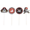 thumbnail image 1 of It looks like you're listing a product title or description for Halloween themed pirate cake decorations. To make it more effective for marketing or, 1 of 3
