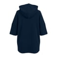 thumbnail image 5 of Women Hoodies Relaxed Bat Sleeve Hooded Sweatshirt with Drawstring Pullover for Spring Summer Fall Women Sweatshirt White Jacket, 5 of 5