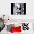 thumbnail image 3 of Orinis Horse Canvas Wall Art Landscape Canvas Wall Art Deco Bathroom, Office, Bedroom, Modern Art, Living Room 20x16in Frameless Painting, 3 of 3