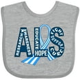 thumbnail image 3 of Inktastic ALS Awareness Ribbon Boys or Girls Baby Bib, 3 of 4