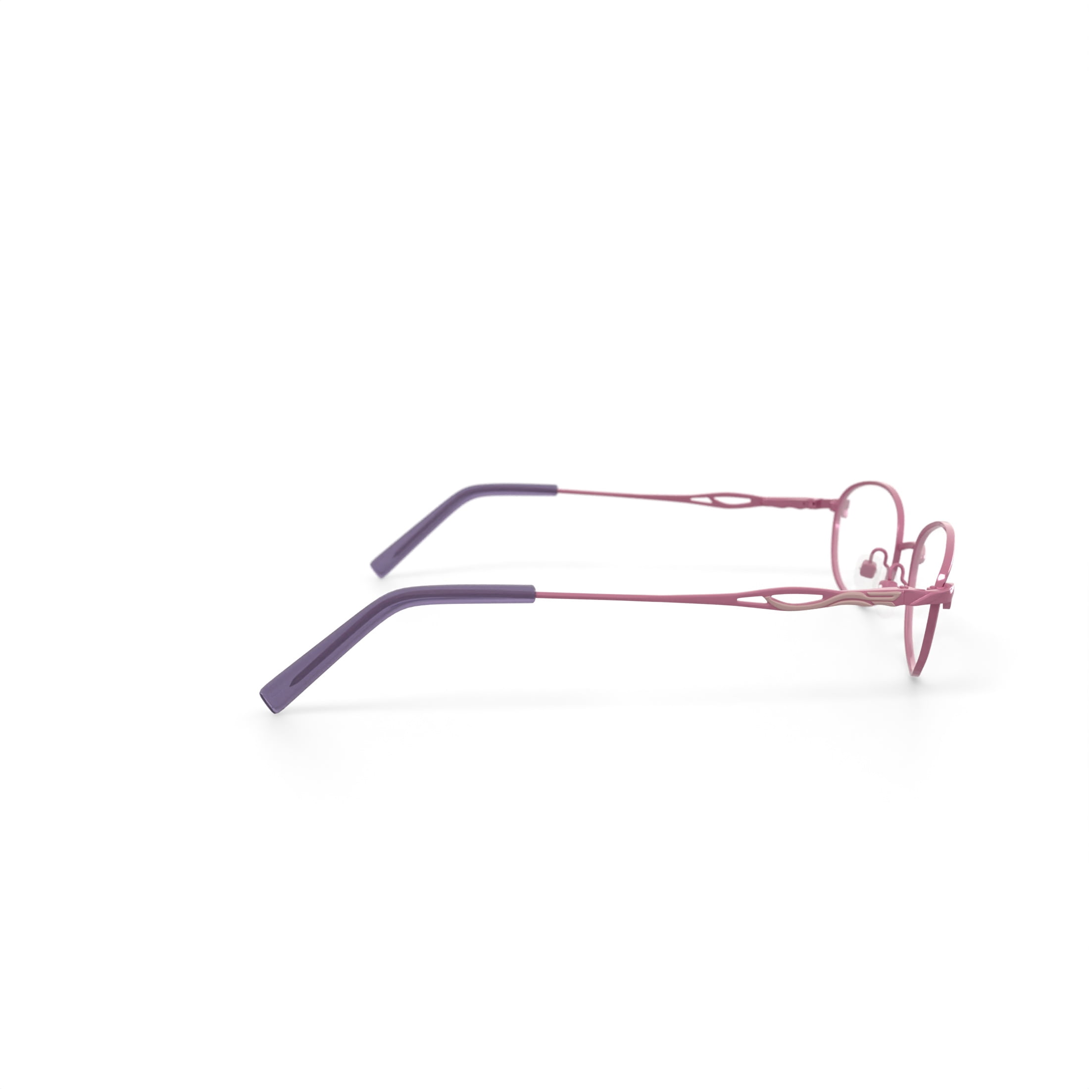 TriFlex Women\'s TFL2102 Oval Prescription-Ready Eyeglasses, Purple/Pink Purple Oval Glasses #127317 | Zenni Optical main image 4