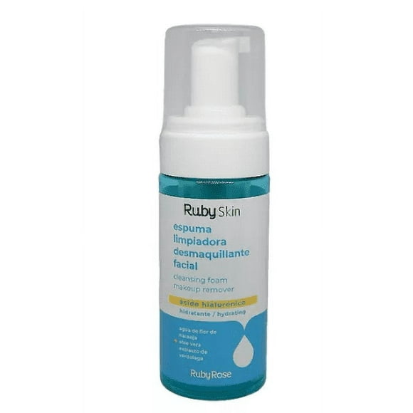 Espuma Limpiadora Desmaquillante Ruby Skin Ácido Hialurónico