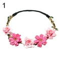 thumbnail image 5 of SPRING PARK Boho Women Pearl Flower Floral Hairband Headband Festival Party Wedding, 5 of 8