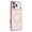 Pink, variant on Magnetic Case for iPhone 17 Phone Case, Matte Luxury Metallic Luster Design, Built-in Camera Lens Protector, Compatible with Magsafe Titanium Slim Case, Military-Grade Protection - Titanium