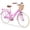 Pink, variant on 24 Inch Girls Bike for 10+ Years Old Teens, GCC Certified Kids Cruiser Bicycle with Woven Basket, Dual Brakes, Adjustable Seat, 85% Pre-Assembled