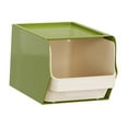 thumbnail image 2 of deevoka Tea Packet Rack Space Saving Utility Desk Storage Organizer for Kitchen Milk green, 2 of 9