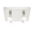 thumbnail image 3 of Livex Lighting - Solna - 4 Light Flush Mount in Mid Century Modern Style - 16, 3 of 13