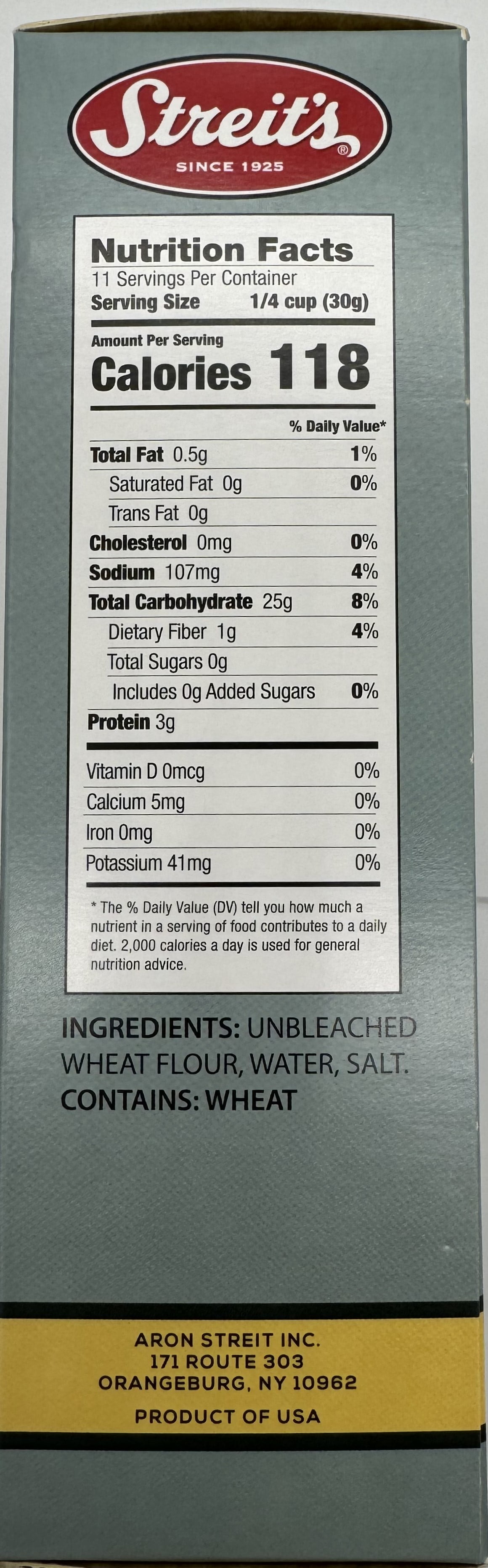 (2 pack) Streit's Lightly Salted Cracker Meal, Seasoned Coating Mix, 16 oz