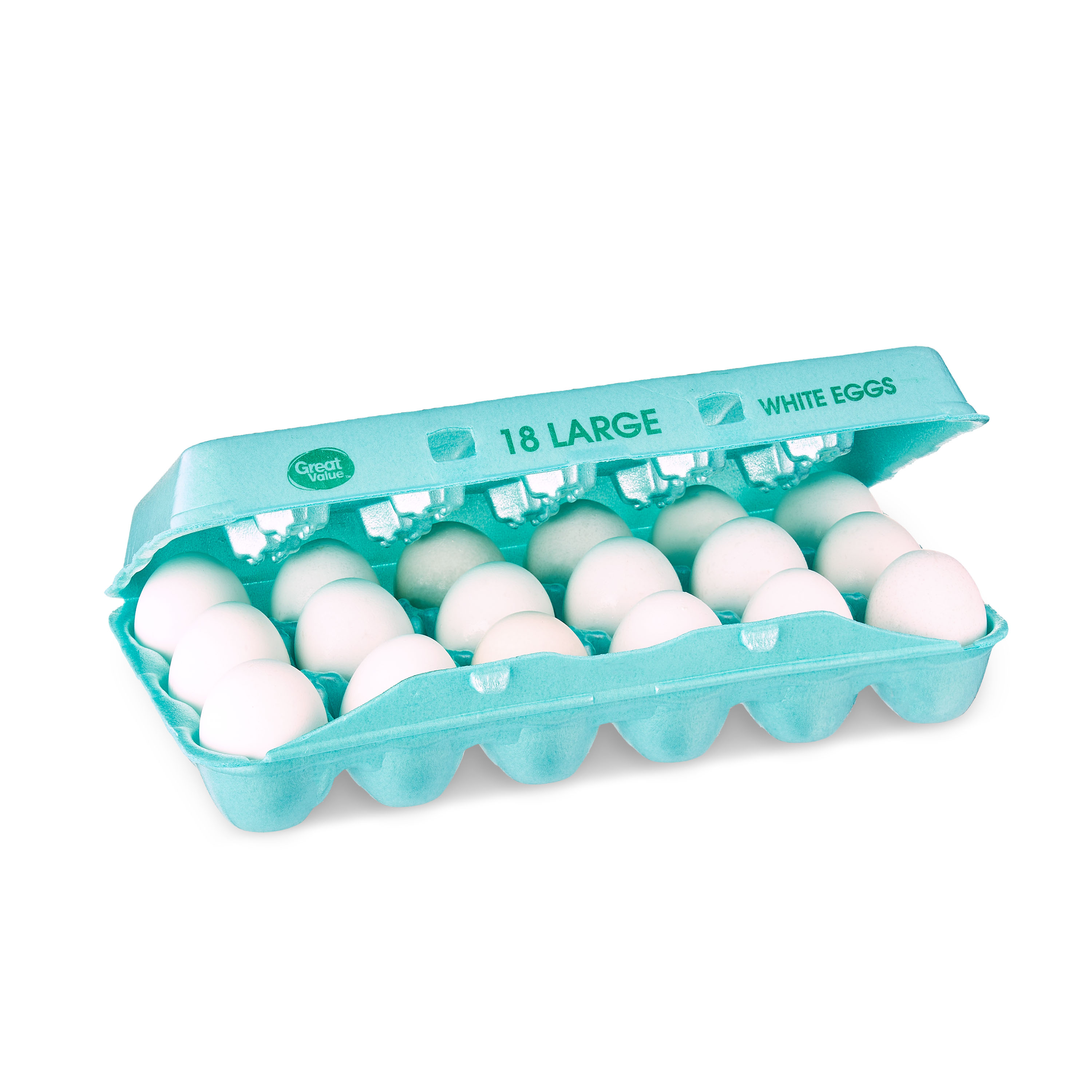 Great Value Large White Eggs, 18 Count - image 3 of 6