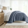 thumbnail image 3 of Noble Linens Stone All Season Lightweight Down-Alternative Solid Comforter, King/Cal King, 3 of 10