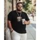 thumbnail image 5 of Camisetas para hombre, camisetas de manga corta con calavera, flores y plantas, camisetas de cuello redondo, camisetas informales holgadas para adolescentes y niños., 5 of 7