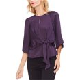 thumbnail image 1 of Vince Camuto Blusa con lazo en el frente para mujer, Púrpura, Grande Vince Camuto Pull-over, 1 of 1