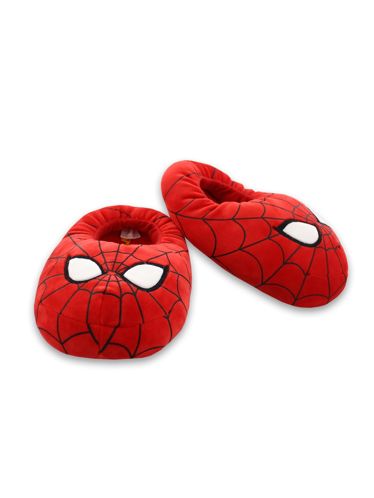 Red size 12 or Blue size 1 Boys Slipper with Marvel Heroes detail
