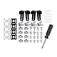 thumbnail image 1 of Hardware de visera de Hockey sobre hielo, accesorios de tornillo, arandelas, tuercas, reemplazo de mantenimiento, Kit de reparación duradero, Hardware, 1 of 9