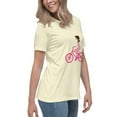 thumbnail image 5 of Bella + Canvas Women's Relaxed T-Shirt Short Sleeve Graphic Crew Neck (Citron, M), 5 of 5