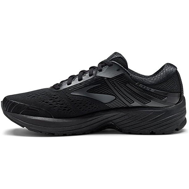 Brooks Men's Adrenaline GTS 18 Running Shoe, Black/Black, 9 D(M) US