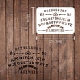 thumbnail image 2 of Ouija Board Stencil (12"x8"/30x21cm) Rectangle Ouija Board Painting Stencil Template Reusable DIY Stencil Template for Painting on Wood, 2 of 9