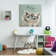 thumbnail image 2 of Stupell Be Who You Want To Owl Animals & Insects Painting Gallery Wrapped Canvas Print Wall Art, 2 of 7