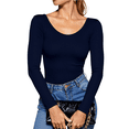 thumbnail image 1 of Blusas Mujer Manga Larga Interior Térmico Invierno Dama UNITALLA, 1 of 5