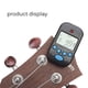 thumbnail image 4 of Matsuzay Exquisito metrónomo de guitarra Botones ligeros Universal LCD Clip-On Tuner Classroom Violin Music Instrument Equipment Cables de audio/vídeo, 4 of 6